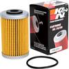 K&N Filtro Olio Powersports - Cartuccia 41x69mm compatibile con Husqvarna, KTM, Husaberg (KN-655)