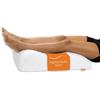 sleepling 190114 vene Cuscino flebologico, Cuscini venoso per Le Gambe, Made in EU, 100% Cotone, 40 x 68 x 16,5 cm, Bianco