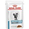 Royal Canin Veterinary Sensitivity Control | 12 x 85 g | Alimento dietetico completo per gatti adulti | Per ridurre i sintomi di intolleranza ai nutrienti | Bocconcini in salsa