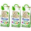 Monge lettiera VEGETALE MONGE Easy Green Gatto Gatti furetti rettili Cat 10 Litri biodegradabile WC 2/3/6 Sacchi SPEDIZIONE Gratuita (3 Pezzi)