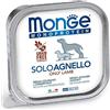 Monge Monoproteico Solo Agnello Alimento Umido per Cani 12x150gr