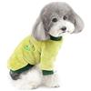 ZUNEA Maglione Invernale per Cani Piccola Taglia Cappottino in pile Caldo per Cuccioli di Frutta Colorata a Maglia Avocado Vestiti per Gatti Animali Domestici Morbido Pullover Abbigliamento Verde S
