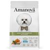 Amanova Cibo Secco Super Premium per Cani di Taglia Piccola con Stomaco sensibile Gusto Coniglio - 100% Naturale, ipoallergenico e monoproteico - Grain Free - Cruelty Free - Formato da 2 kg