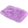 GUOCU Fluffy Copertine per Cani Coperta per Gatti Lavabile Soffice Coperta Cane Morbido Caldo Animali Domestici Doppia Faccia Tappeto Adatta per Maggior Parte Dei Cani O Gatti,Viola,56×36cm