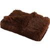 GUOCU Fluffy Copertine per Cani Coperta per Gatti Lavabile Soffice Coperta Cane Morbido Caldo Animali Domestici Doppia Faccia Tappeto Adatta per Maggior Parte Dei Cani O Gatti,Caffè1,56×36cm