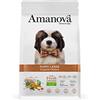 Amanova Cibo Secco Super Premium per Cuccioli di Taglia Grande Gusto Pollo - 100% Naturale, ipoallergenico e monoproteico - Cruelty Free - Formato da 12 kg