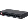 Dahua PFS3010-8GT-96-V2 - Switch unmanaged con 10 porte RJ-45 Gigabit (8 PoE + 2 uplink),capacita switching 20 Gbps