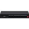 Dahua PFS3010-8ET-65 - Switch unmanaged con 10 porte (8 PoE 10/100 Mbps lessthan65 W + 2 uplink),capacita switching 2 Gbps, rat