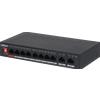 Dahua PFS3010-8ET-96-V2 - Switch unmanaged con 10 porte (8 PoE 10/100 Mbps lessthan96 W + 2 uplink),capacita switching 5.6 Gbps
