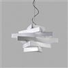 Lampade di Design a KM0 Marchetti Miles Lampada a sospensione bianco