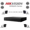 HIKVISION KIT TELECAMERE 4MPX DVR 4 CANALI FINO A 4 MPX 4 CAM DA 4 MPX HARD DISK 500 GB