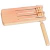 Goki Gollnest & kiesel - Raganella Doppia in Legno Naturale