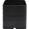 Exacompta - Rif. 674014D - 1 portapenne PEN-CUBE magnetico - Con 2 scomparti di dimensioni e altezza diverse - dimensioni 7,4 x 7,4 x 9,3 cm - colore nero