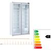 Frigo vetrina Bibite. Lt. 1050 - Dim.cm. 112x59,5x197,5H. - Ante a battenti