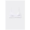 Tezenis Reggiseno Triangolo Lisbon Microfibra Riciclata Donna Bianco