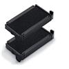 Trodat Cartucce di Ricambio 6/4910 per Printy 4910, 4810 e 4836 - Nero, Blister 2 Pezzi