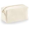 Westford Mill Beauty case trucco in cotone natural Small personalizzate o neutre