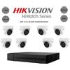HIKVISION KIT TELECAMERE VIDEOSORVEGLIANZA AHD HIKVISION 1080P 8 CANALI+ 8 CAM+ HARD DISK
