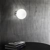 Perenz Illumina GRAPE Applique in cromo lucido con vetro bianco 1 luce attacco E27 diametro 20cm