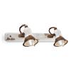 Ferroluce APPLIQUE 2 LUCE LOFT BIANCO C1676(VIB)