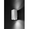 Perenz Illumina LULU' Applique LED 2X7W 677LM 3000K alluminio cromo spazzolato bioemissione