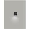 Perenz Illumina QUARONDO Applique alluminio quadrato colore grafite monoiemissione per esterni attacco GU10
