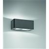 Perenz Illumina Applique alluminio per esterni/interni colore grafite BOX 5908 A