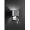 Perenz Illumina Applique cromo lucido con paralume in tessuto CUBE HOTEL 6063