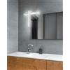 Perenz Illumina Applique Tange LED 20W 1600LM - CCT 3000K 4000K 6000K in alluminio verniciato bianco 2 diffusori
