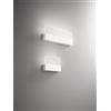 Perenz Illumina Applique in metallo verniciato bianco e acrilico. GHOST 6856 B CT