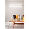 Perenz Illumina Applique in alluminio verniciato bianco Way LED 36W 3000K CRI?80 220-240V 50/60Hz 3240Lm
