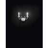 Perenz Illumina DUCALE Applique 2 luci in metallo verniciato bianco senza paralumi attacco E14