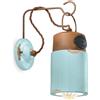 Ferroluce APPLIQUE INDUSTRIAL AZZURRO C1621(VIA)