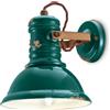 Ferroluce APPLIQUE INDUSTRIAL VERDE C1693(VIV)