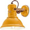 Ferroluce APPLIQUE INDUSTRIAL GIALLO C1693(VIG)