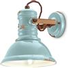 Ferroluce APPLIQUE INDUSTRIAL AZZURRO C1693(VIA)