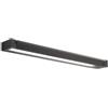 Perenz Illumina Applique in metallo verniciato nero Sway 70cm LED 23W CCT 3000K 4000K 6000K 2080Lm