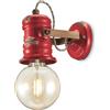 Ferroluce APPLIQUE URBAN ROSSO C1843(VIR)