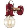 Ferroluce APPLIQUE URBAN BORDEAUX C1843(VIX)