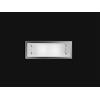 Perenz Illumina FRAME Applique vetro bianco lucido 2 luci attacco E27