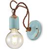 Ferroluce APPLIQUE VINTAGE AZZURRO C665(VIA)