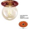 Ferroluce FARETTO A INCASSO E27 VINTAGE VINTAGE ARANCIO C481/27VIO
