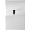 Perenz Illumina Faretto Pipecilindrico LED 8W 480LM 3000K in metallo verniciato nero orientabile