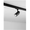 Perenz Illumina Faretto Binario in alluminio colore nero d.6cm per sistema binario attacco GU10 orientabile 90°