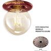 Ferroluce FARETTO A INCASSO E27 VINTAGE VINTAGE TORTORA C481/27VIT