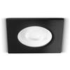 Perenz Illumina Faretto da incasso fisso in acciaio nero OASIS 6814 N