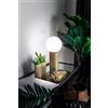 Perenz Illumina Lampada Birillo da tavolo in metallo oro spazzolato attacco E14 touch e dimmerabile d.9cm