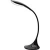 Perenz Illumina Lampada da tavolo in plastica nero lucido Sonagli LED 4,5W 3000K 480Lm Interruttore touch on/off e dimmer sulla base
