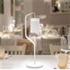 Perenz Illumina Lampada da tavolo MAGNET in alluminio colore bianco LED 2,2W 255Lm 3000K IP54 carica USB con magnete