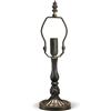 Perenz Illumina BASE PER LAMPADA DA TAVOLO IN ZAMA H.40 1 LUCE ATTACCO E27 MAX.60 PER COLLEZIONE COCKTAIL,BUTTERFLY,TWIST